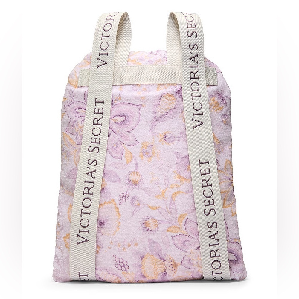 Victoria's Secret 2-in-1 Packable Beach Towel Backpack NWT